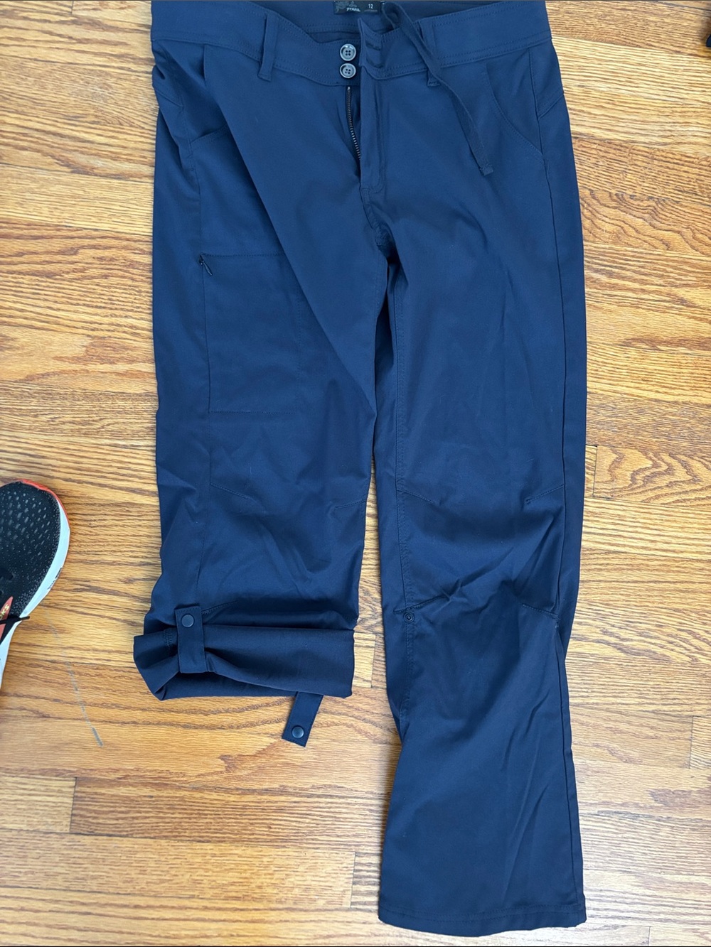 Prana Women's Hiking/Exercise Navy Pants